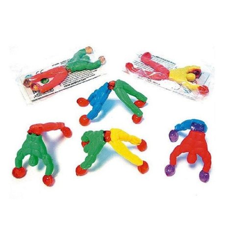 Henbrandt Wandläufer-Klebespielzeug 9 cm | 12 Stück