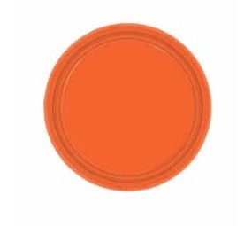 Godan Assiettes orange 23 cm | 8 pièces