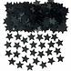 Amscan Konfetti-Sterne (schwarz) | 14 Gramm