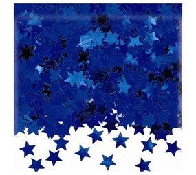 Riethmüller Confetti Blauwe Sterren 14gram | per zakje Riethmüller Confetti Blauwe Sterren 14gram | per zakje
