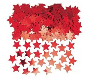 Riethmüller Confetti Rode Sterren 14 gram | per zakje Riethmüller Confetti Rode Sterren 14 gram | per zakje