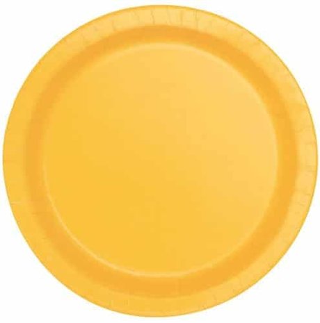 Borden Zonnebloem Geel 18cm | 8 stuks