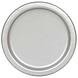 Unique Party Silver Plates 23cm | 8 pieces