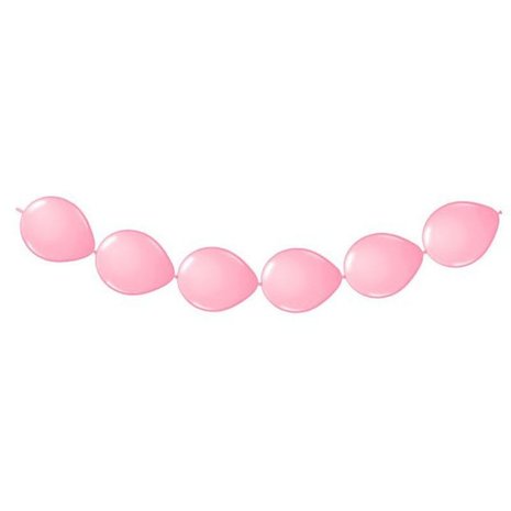 Folat Light Pink Knot Balloons 30cm | 8 pieces