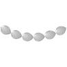 Folat Silver Knot Balloons 30cm | 8 pieces Folat Silver Knot Balloons 30cm | 8 pieces