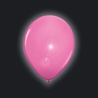 Ballon LED rose clair (lot de 5) Ballon LED rose clair (lot de 5)