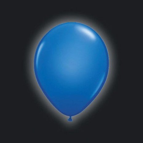 Folat Ballon lumineux LED bleu 30 cm | 5 pièces
