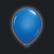 Folat Ballon lumineux LED bleu 30 cm | 5 pièces