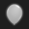 Silver LED balloon | 5 pieces