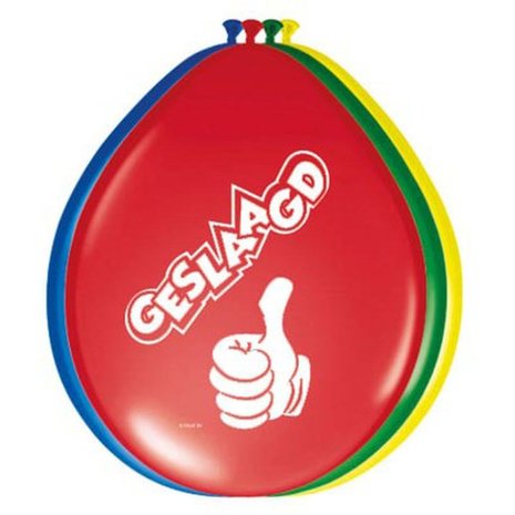 Ballons de remise de diplômes (8 pièces)