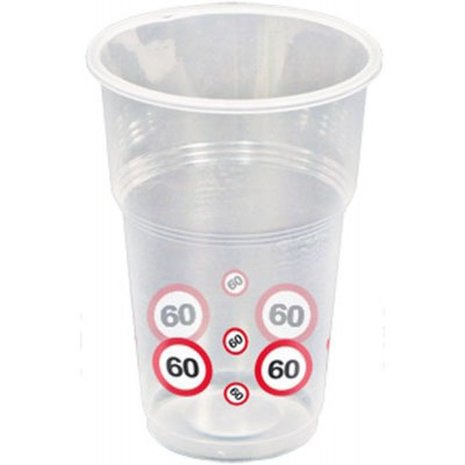 Folat 60 Years Traffic Sign Mug | 10 pieces