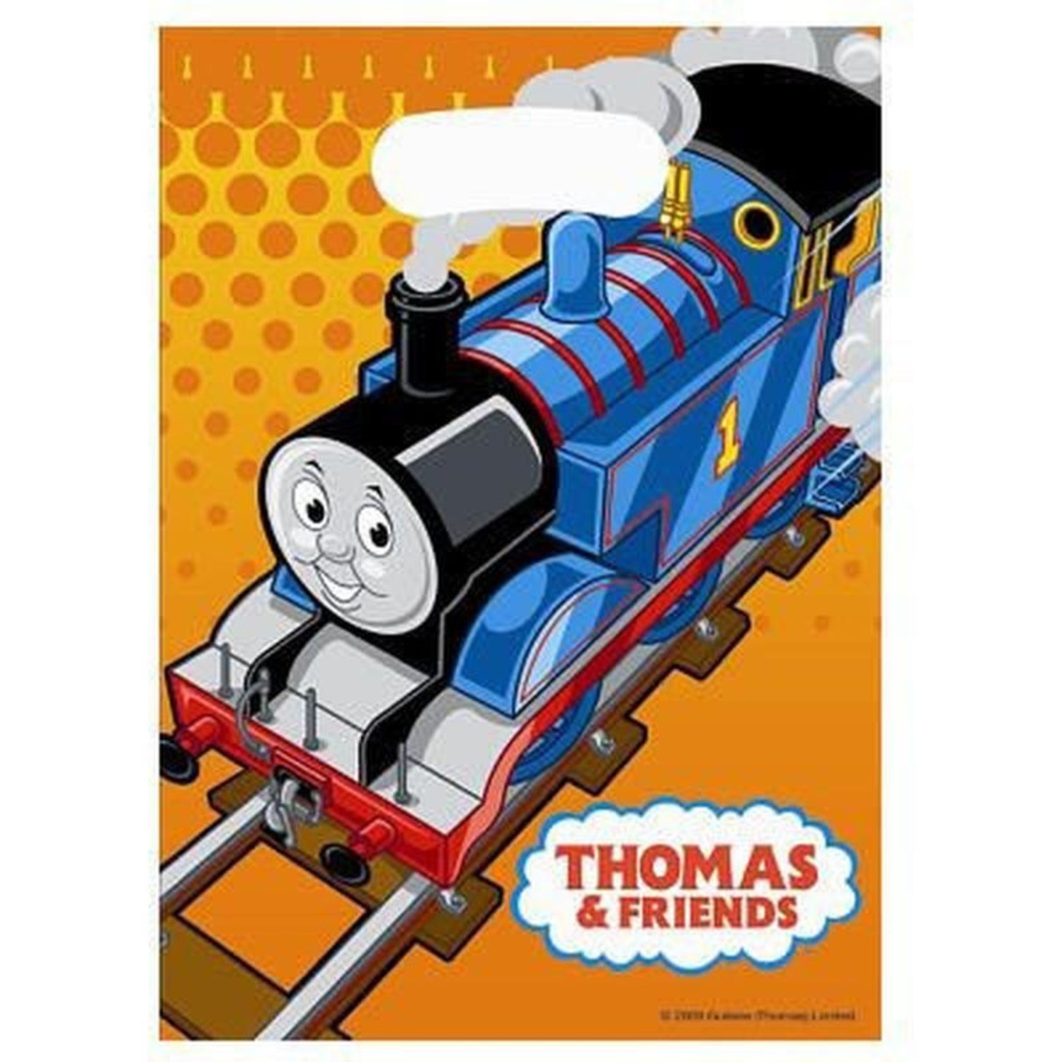Lauw duim Perforatie Feestzakje Thomas de Trein Classic 6 | Traktatie voor kinderfeestje |  Tuf-Tuf Nederland