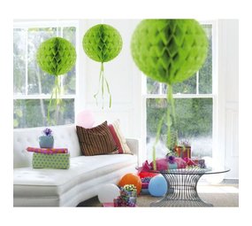 Folat Groene Honeycomb Limegroen 30cm | per stuk Folat Groene Honeycomb Limegroen 30cm | per stuk