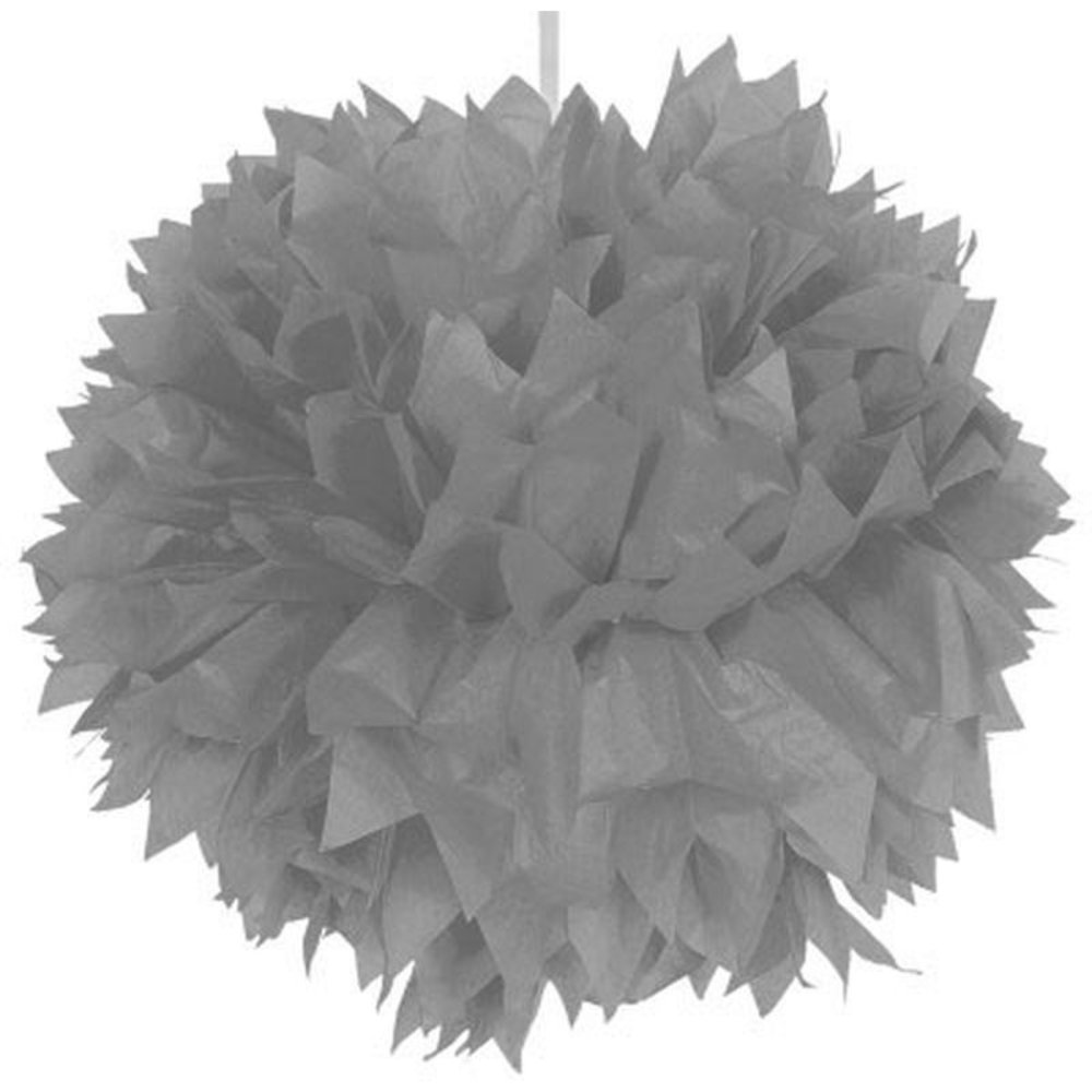 Silver Pompom 30cm | per piece