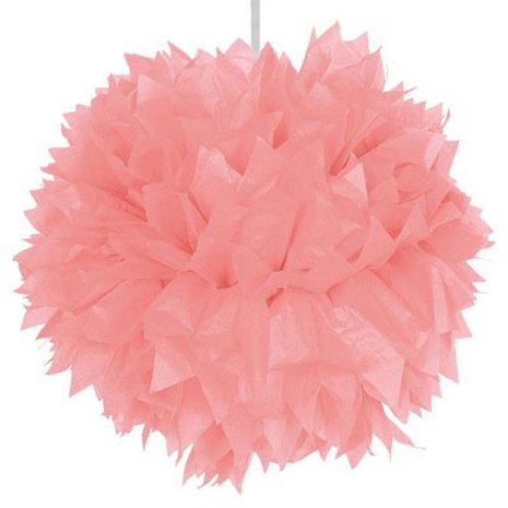 Folat Pompon rose 30 cm | à l'unité