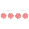Folat Rosa Pompon-Girlande, 3 Meter | pro Stück Folat Rosa Pompon-Girlande, 3 Meter | pro Stück