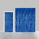 Deurgordijn folie blauw | 100x240cm Deurgordijn folie blauw | 100x240cm