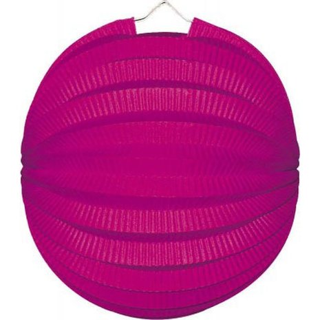 WeFiesta lanterne globe rose