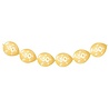 Folat Knot balloon 50th anniversary gold 30cm | 8 pieces Folat Knot balloon 50th anniversary gold 30cm | 8 pieces