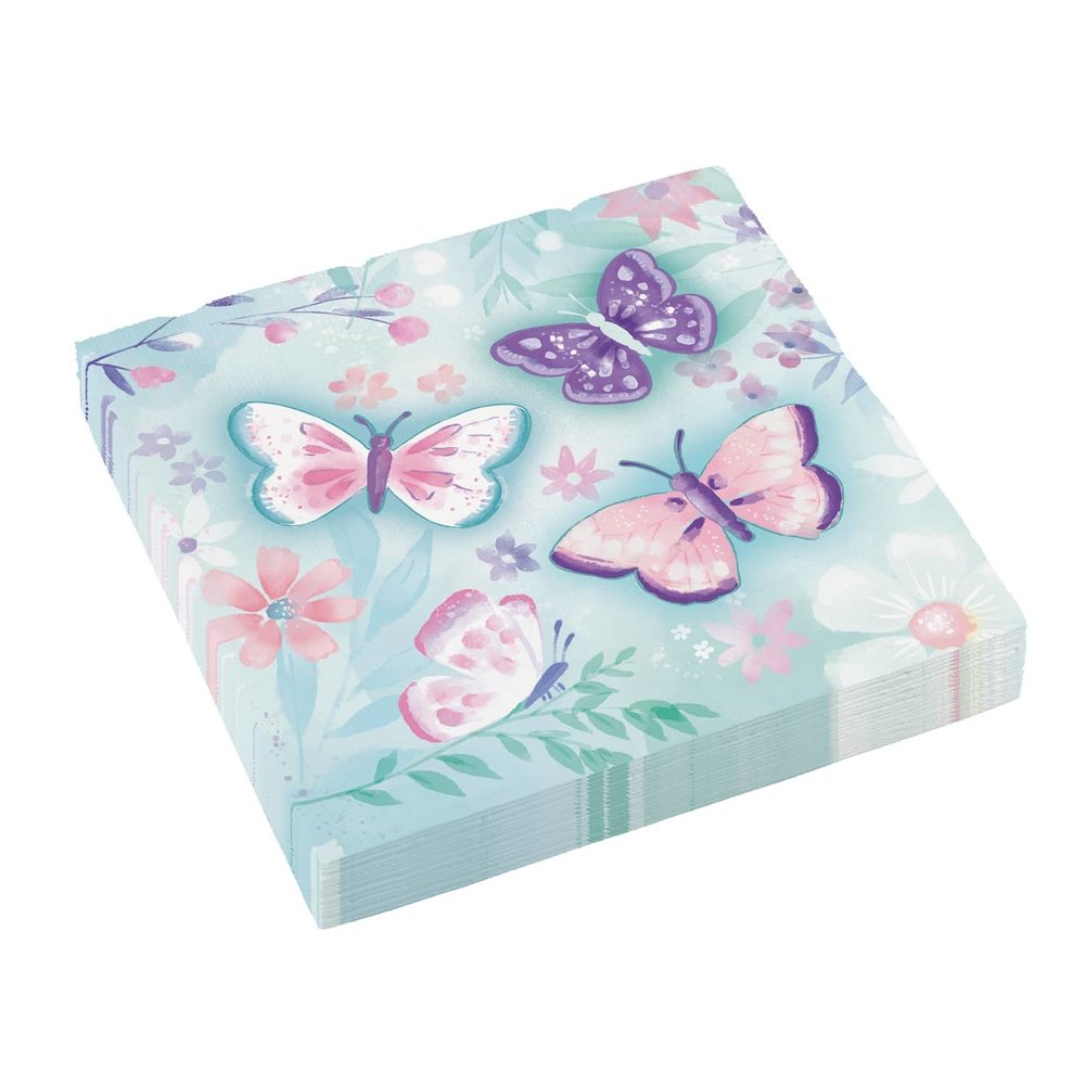 Riethmüller Butterfly Napkins 33x33cm | 16 pieces