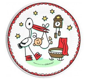 Bord Babette Baby 23cm | 8 stuks Bord Babette Baby 23cm | 8 stuks