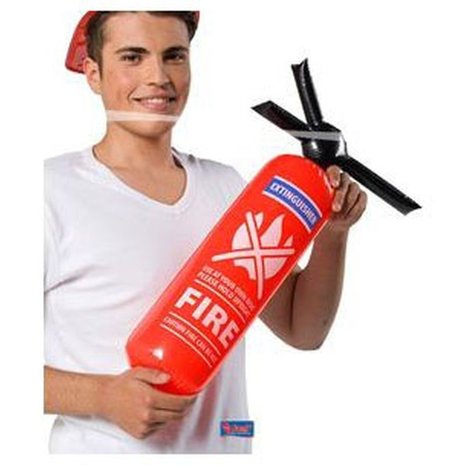 Folat Opblaasbare Brandblusser 60cm | per stuk Folat Opblaasbare Brandblusser 60cm | per stuk