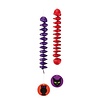 Decoratie spiraal Black animals 2 stuks
