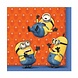 Amscan Minions-Servietten 33x33cm | 20 Stück