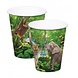 Folat Safari-Partybecher 250 ml | 8 Stück