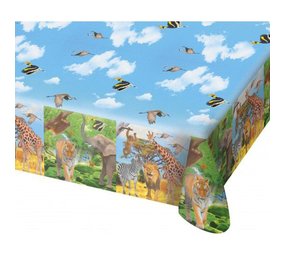 Folat Safari Party Tafelkleed 130x180cm | per stuk Folat Safari Party Tafelkleed 130x180cm | per stuk