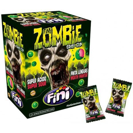 Fini Chewing-gum colorant pour bouche de zombie 5 grammes | 20 pièces