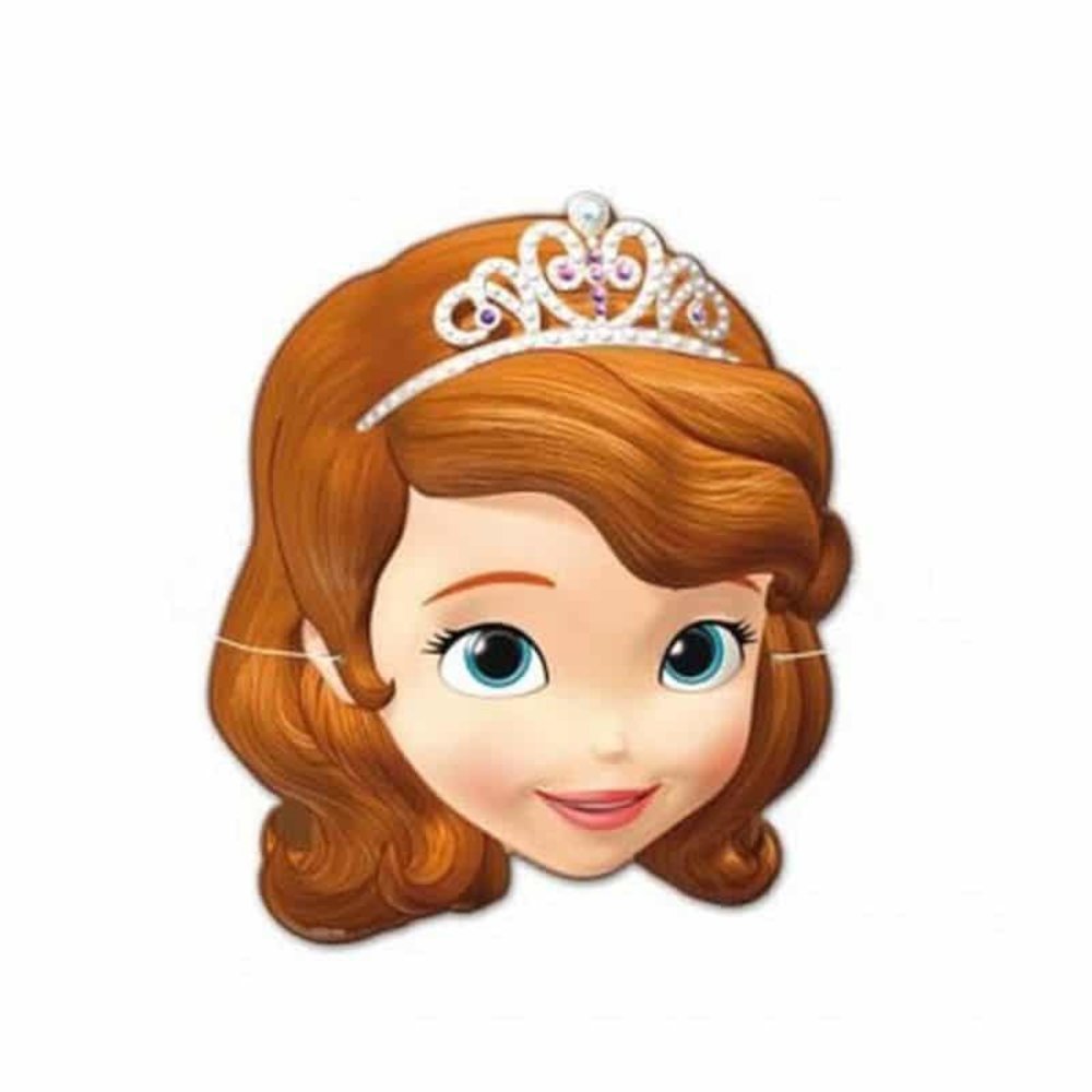 Masker Sofia the First 6 stuks Masker Sofia the First 6 stuks