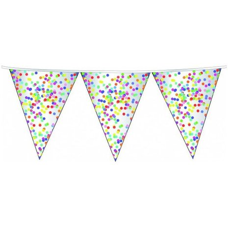 Haza - Witbaard Confetti Bunting 10 meters | per piece