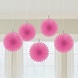 Riethmüller Mini éventails roses 15 cm | 5 pièces