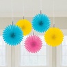 Riethmüller Mini éventails multicolores 15 cm | 5 pièces Riethmüller Mini éventails multicolores 15 cm | 5 pièces