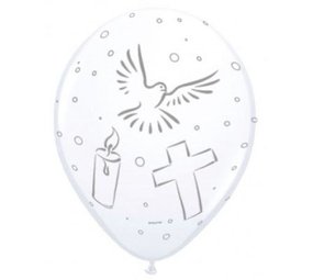 Ballon Communie afbeeldingen 8 stuks Ballon Communie afbeeldingen 8 stuks