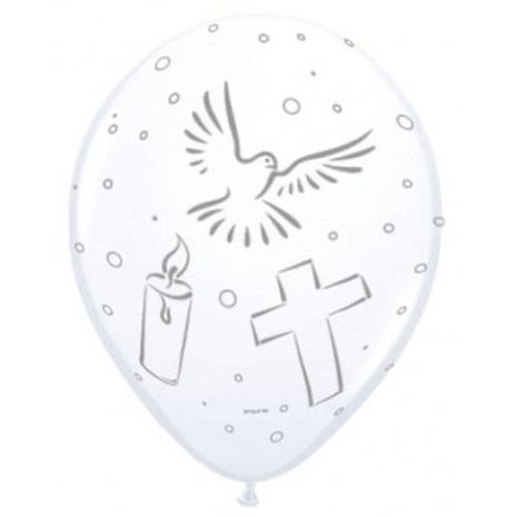 Communion balloon images 8 pieces