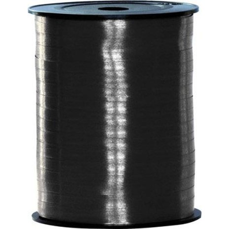 WeFiesta Schwarzes Band 500 m x 5 mm