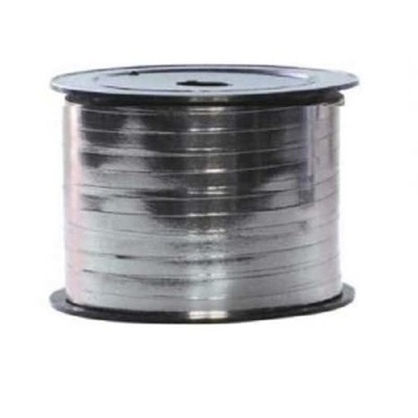 Band, metallisch silber, 250 m x 5 mm