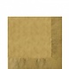 Servet goud 33x33cm | 20 stuks Servet goud 33x33cm | 20 stuks