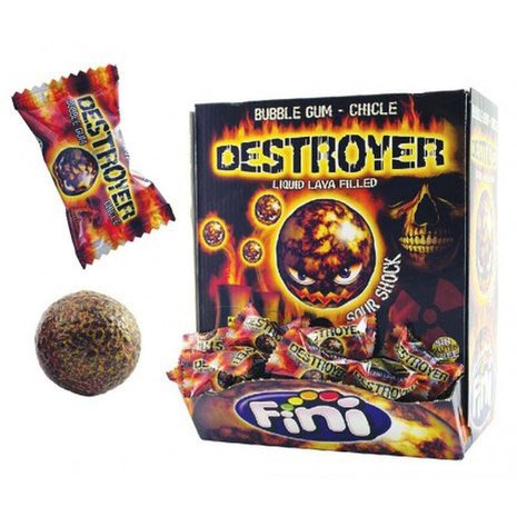 Fini Destroyers Kaugummi, 5 Gramm | 20 Stück