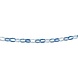 DIY blue and white polka dot garland