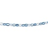 DIY blue and white polka dot garland