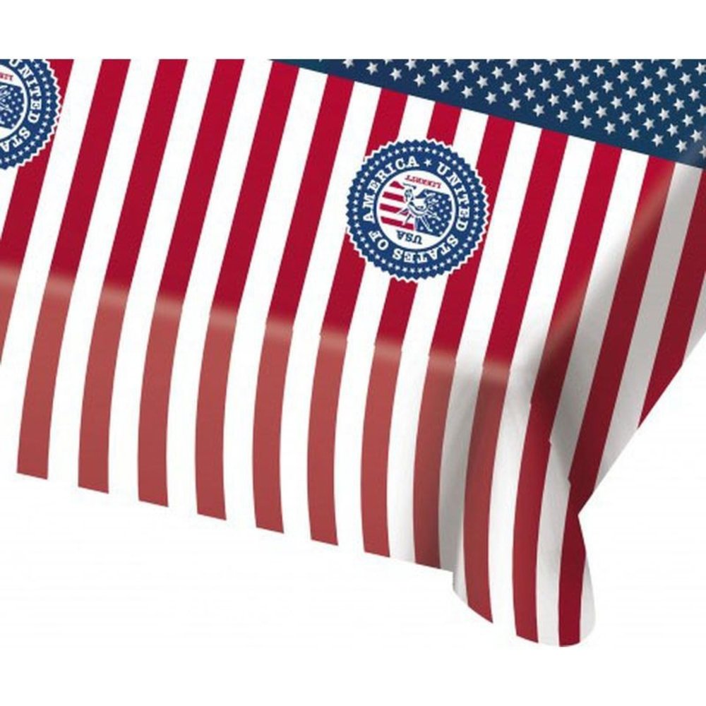 Folat USA Party Tablecloth 130x180cm | per piece