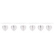 Slinger honeycomb harten wit Slinger honeycomb harten wit