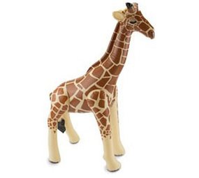 Folat Aufblasbare Giraffe | 74 x 65 cm