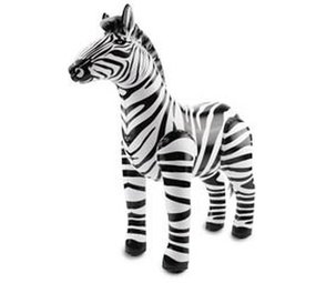 Folat Opblaasbare Zebra 55x60cm | per stuk