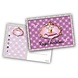 Uitnodigingskaarten Prinses 6 stuks Uitnodigingskaarten Prinses 6 stuks