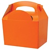 Amscan Orangefarbene Gastgeschenkbox 14x9x12cm | pro Stück Amscan Orangefarbene Gastgeschenkbox 14x9x12cm | pro Stück