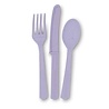Unique Party Lila Cutlery 18-piece Unique Party Lila Cutlery 18-piece